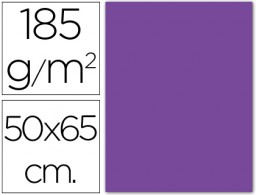 Cartulina Guarro 50x65cm. 185g/m² violeta